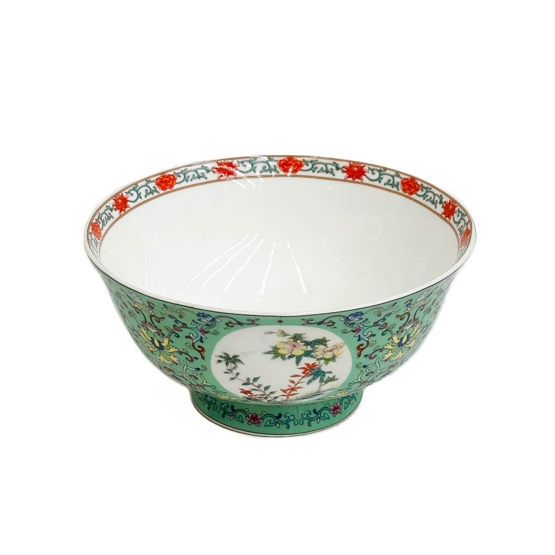 Chinese Enameled Porcelain Bowl Qianlong Reign Marks 20th century (1 of 6)