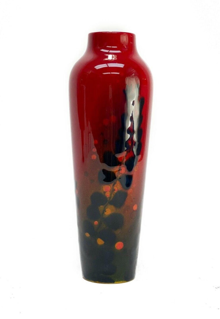 Royal Doulton Porcelain Sung Ware Noke Flambe Vase (1 of 3)