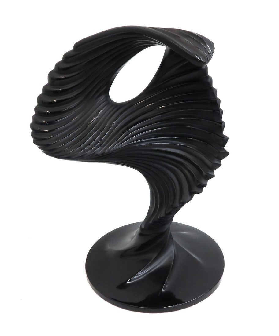 Lalique France Crystal Glass Trophee Noir Sculpture Limited Edition of 99 BOX (1 of 19)