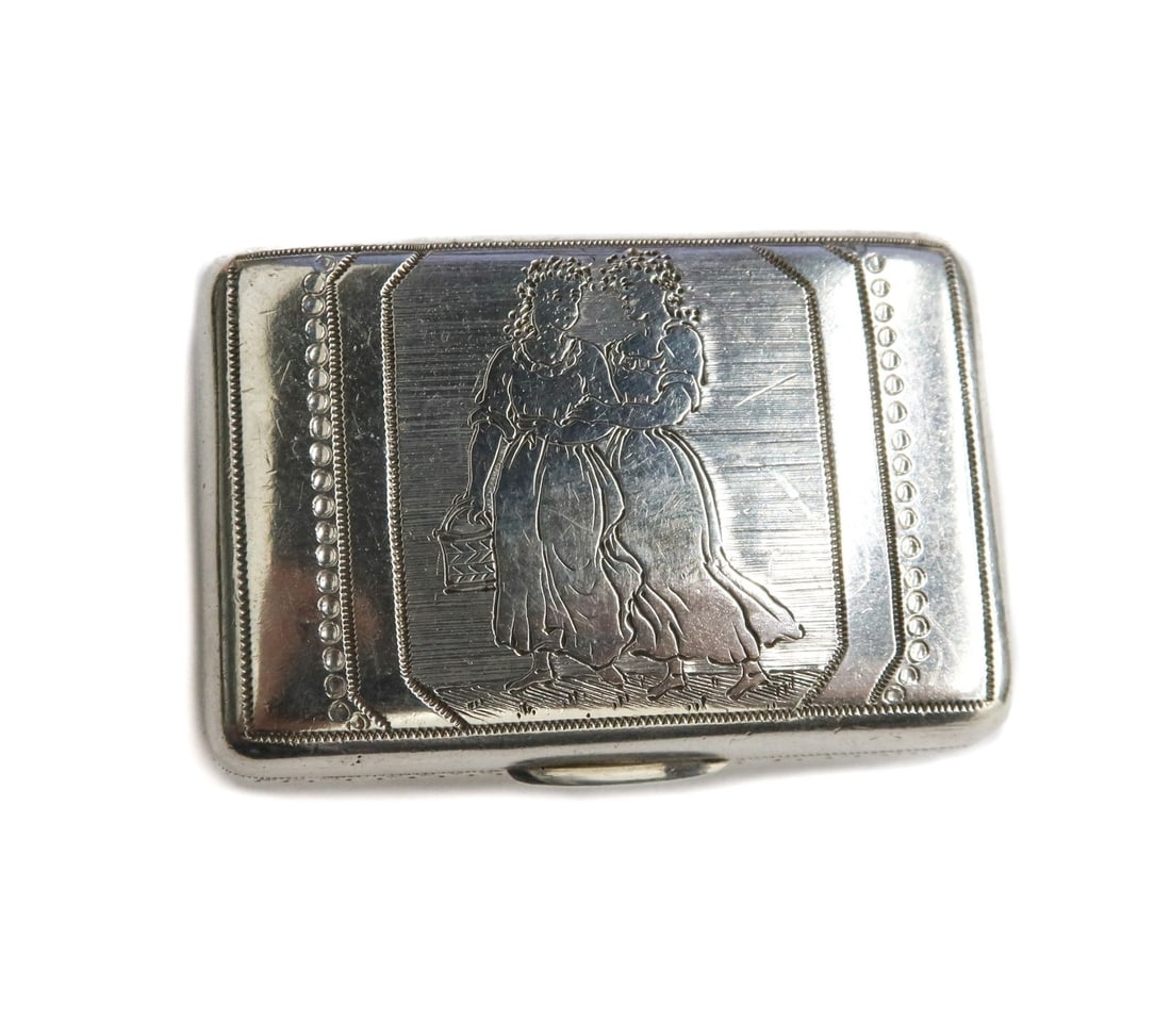 Thomas Phipps and Edward Robinson London Engraved Vinaigrette Women Box 1802 (1 of 11)