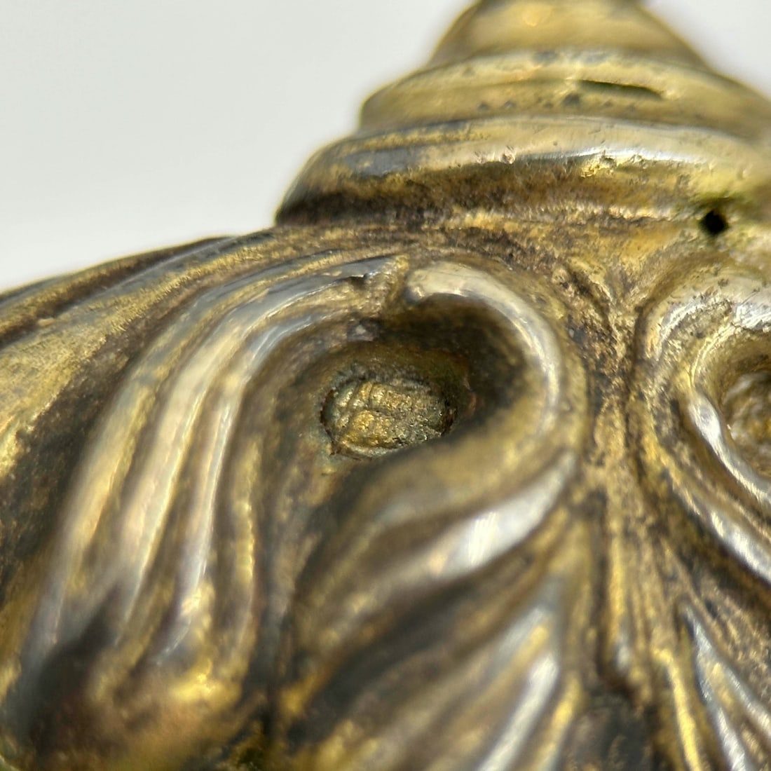 Gilt Silver Mounted Carved Nephrite Jade Letter Opener with Russian Hallmarks - 7