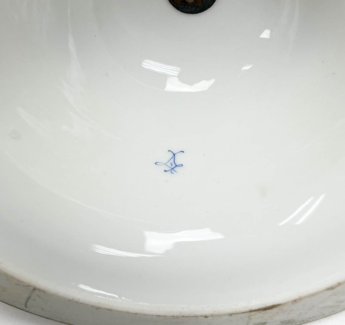 Sevres France Hand Painted Porcelain Bronze Mounted Large Covered Urn - 6