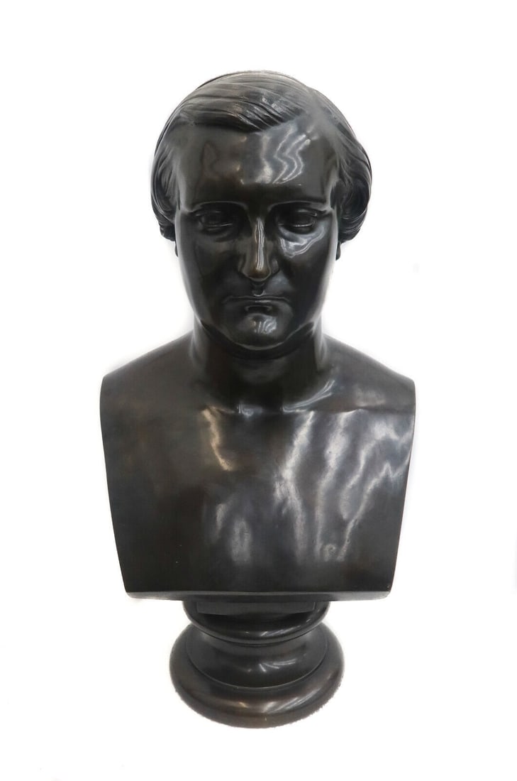 Jean August Barre (French 19th C) Patinated Bronze Sculpture Prince Napoleon (1 of 8)