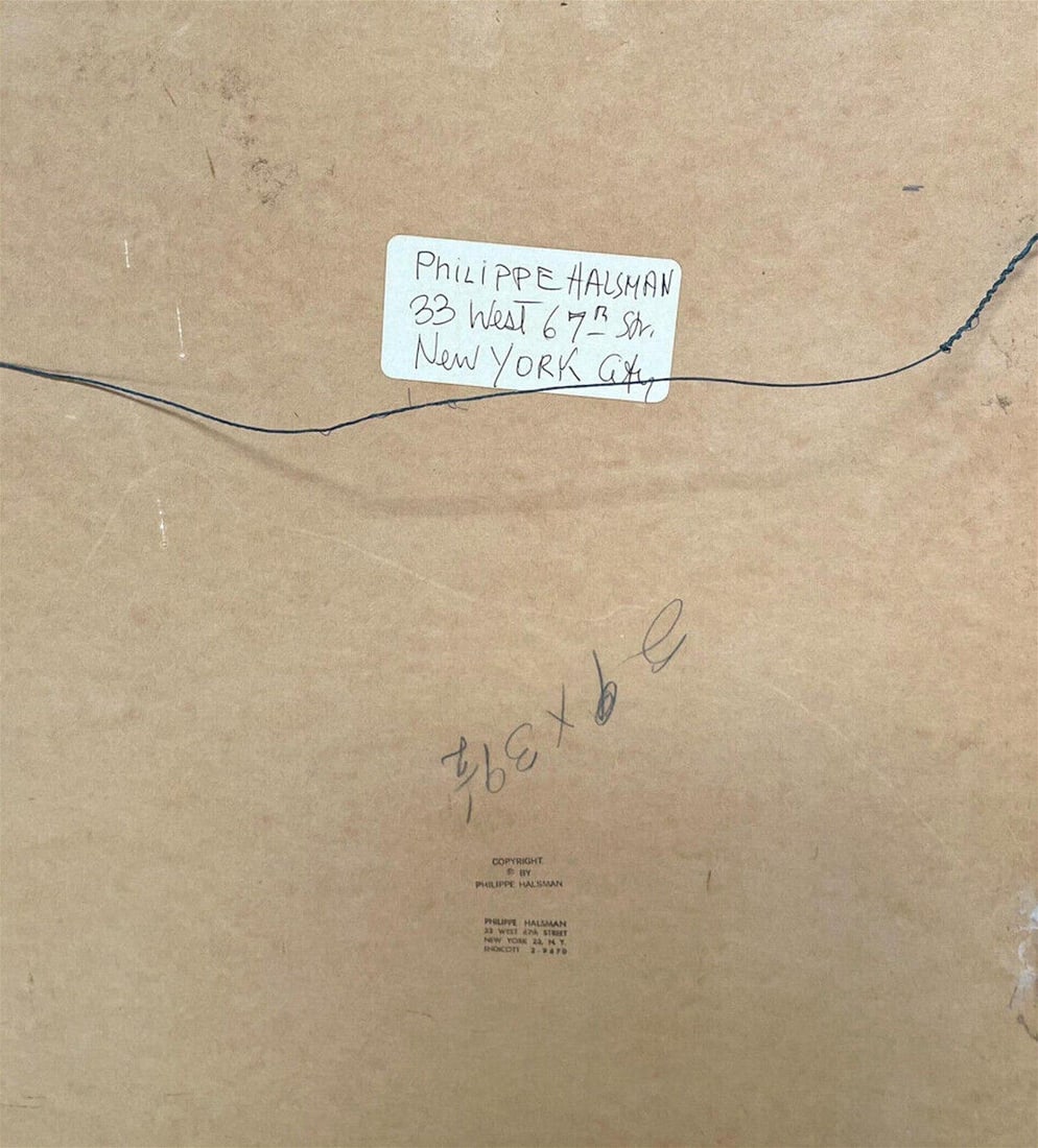 Albert Einstein by Philippe Halsman - 9