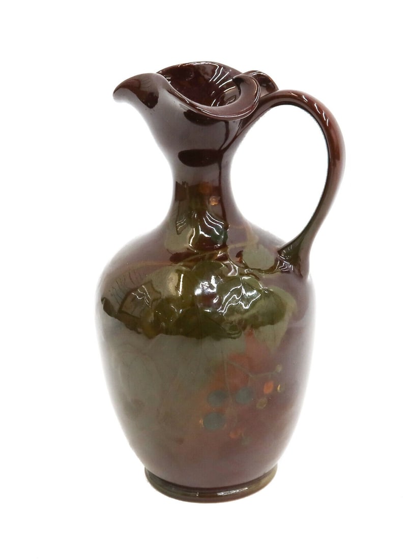 Rookwood Glazed Pottery Ewer by Marian Francis Hastings Smalley 1899 #499 (1 of 8)