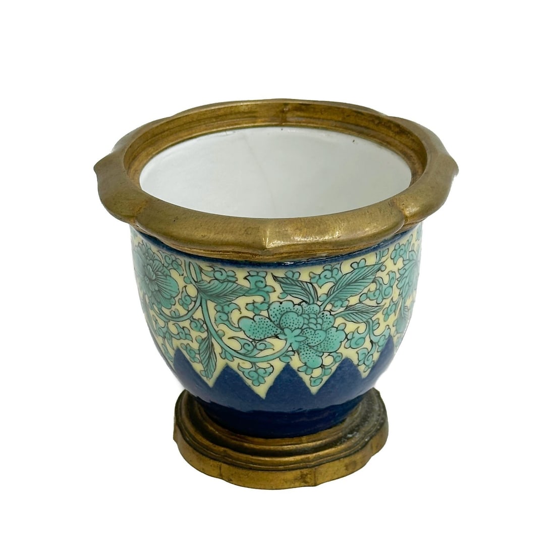 Allumeur Paris Gilt Bronze Mounted Chinese Porcelain Vase Cache Pot (1 of 6)