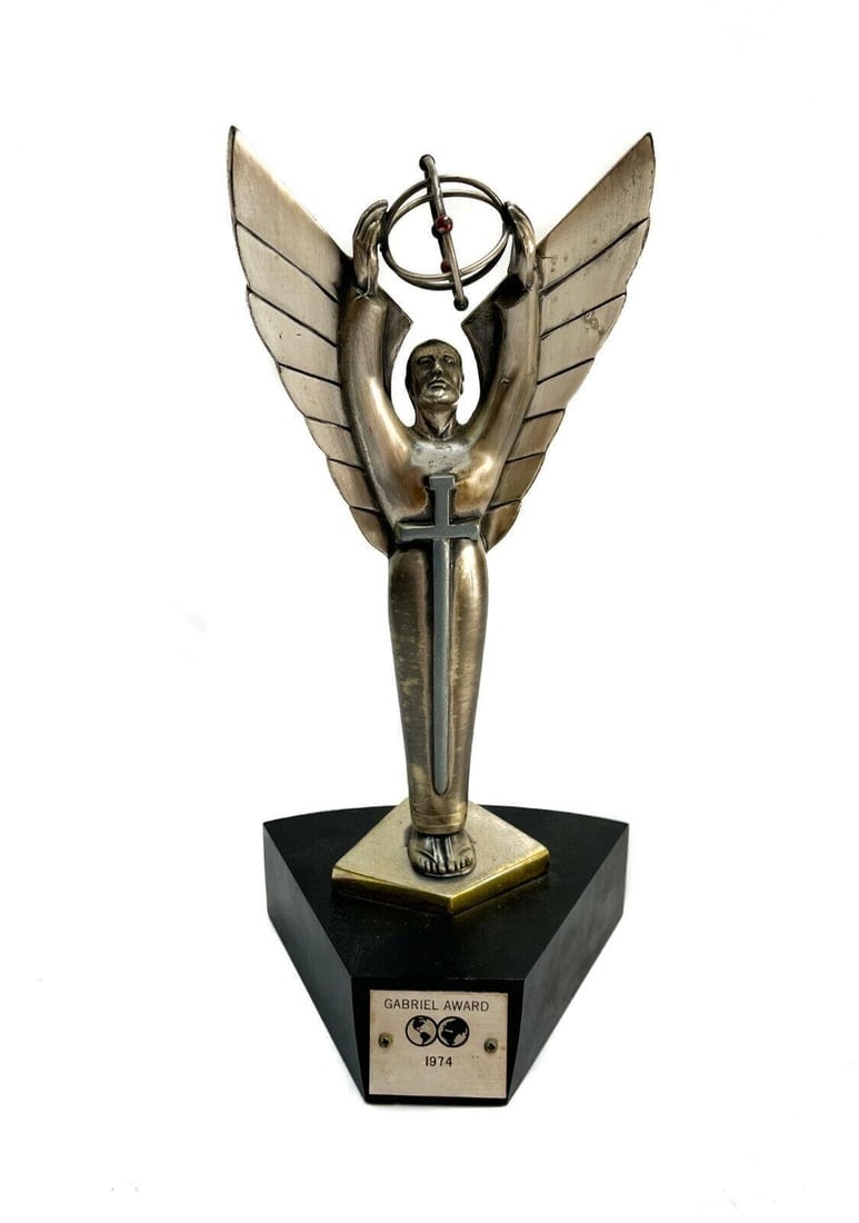 Gabriel Award Statue, 1974 (1 of 7)