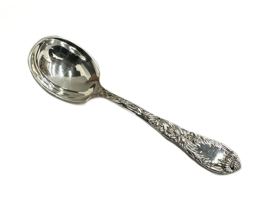 Tiffany & Co. Sterling Silver Sugar Bowl in Chrysanthemum (1 of 6)