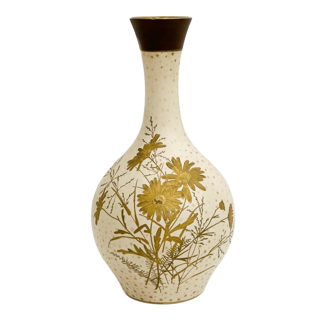 Wedgwood England Ivory Glazed Porcelain Vase circa 1890 (1 of 8)