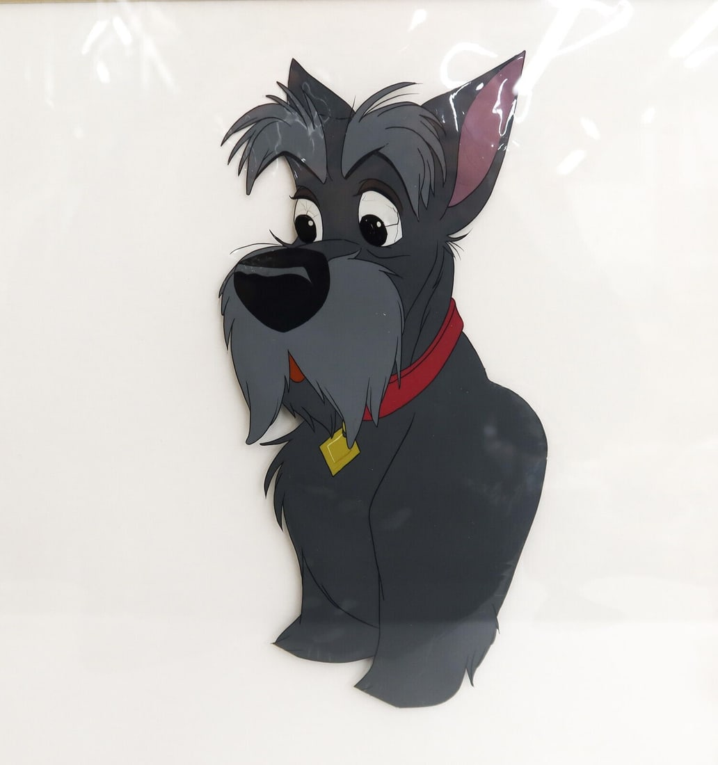 Animation Cel Walt Disney Production Lady and the Tramp Jock (1 of 6)