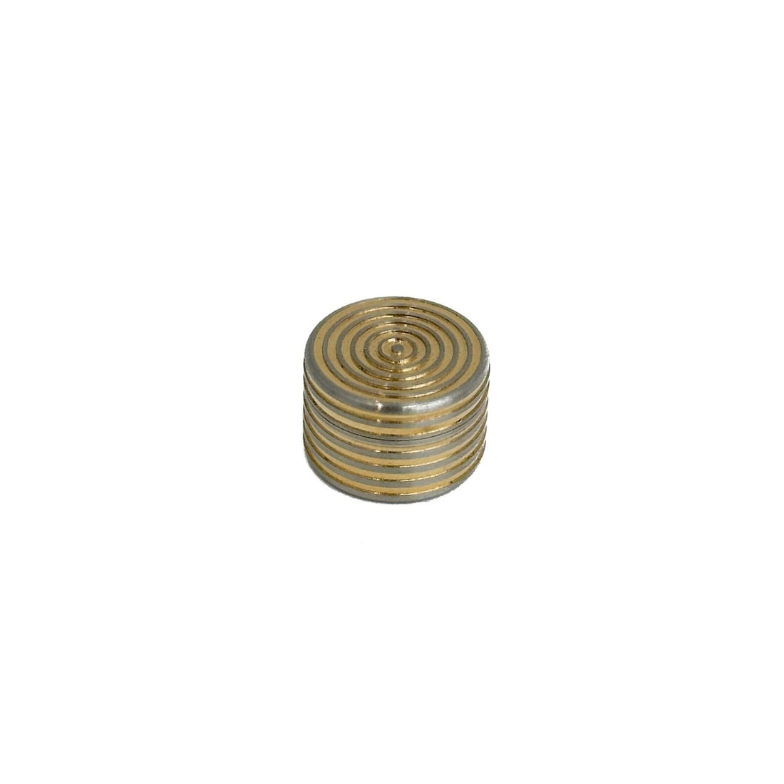 Dale Chase Gilt Metal Miniature Round Box (1 of 3)