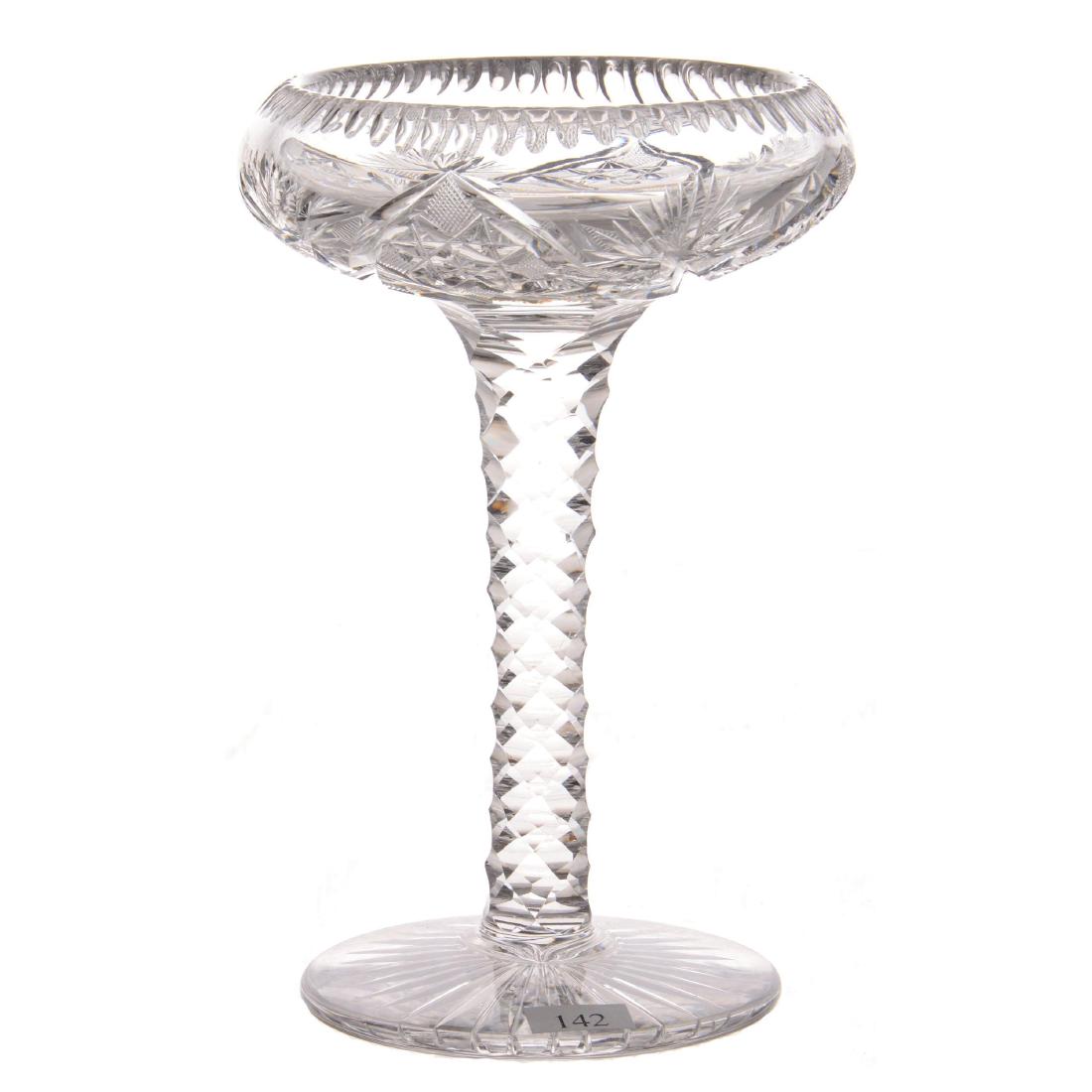 Rolled Rim Compote - 9" X 6" - ABCG (1 of 2)