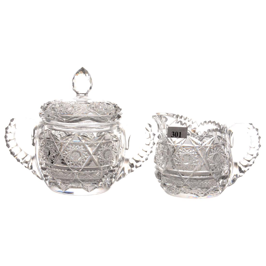 Rare Creamer and Sugar - 5.5" Covered Sugar - ABCG (1 of 3)