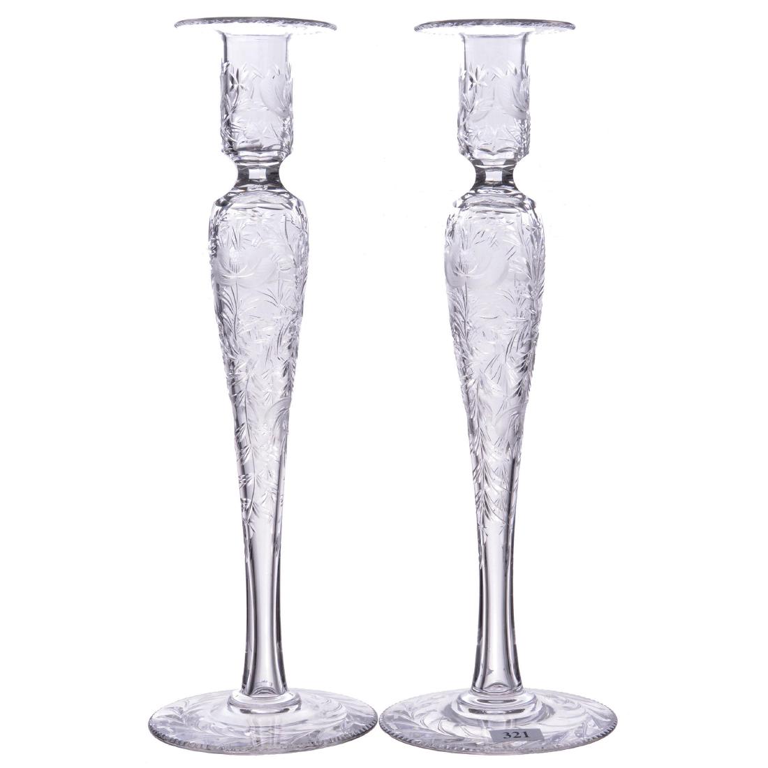Pair Candlesticks - 13.75" - ABCG (1 of 2)