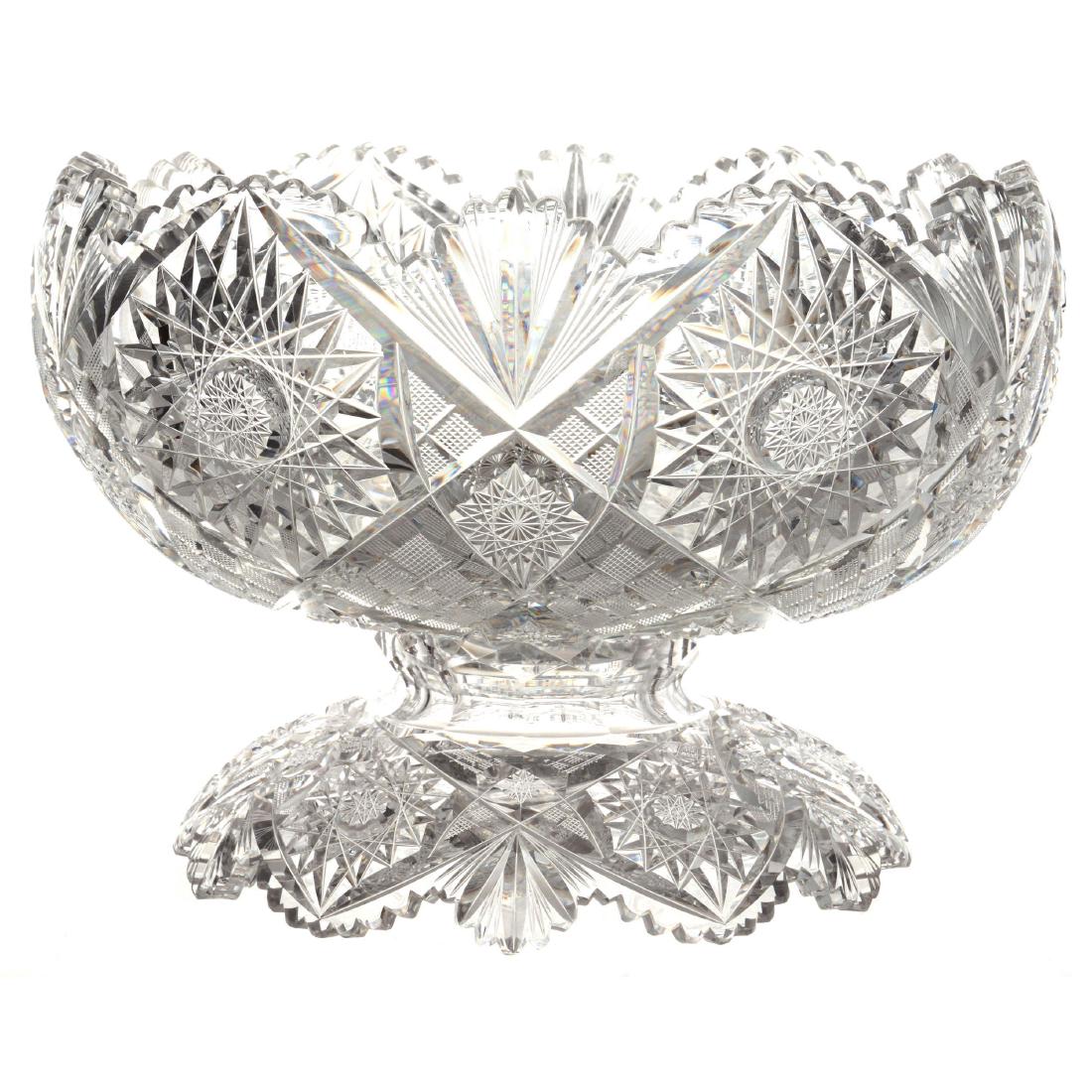 Two-Part Punch Bowl - 9.75" X 14" - ABCG (1 of 4)