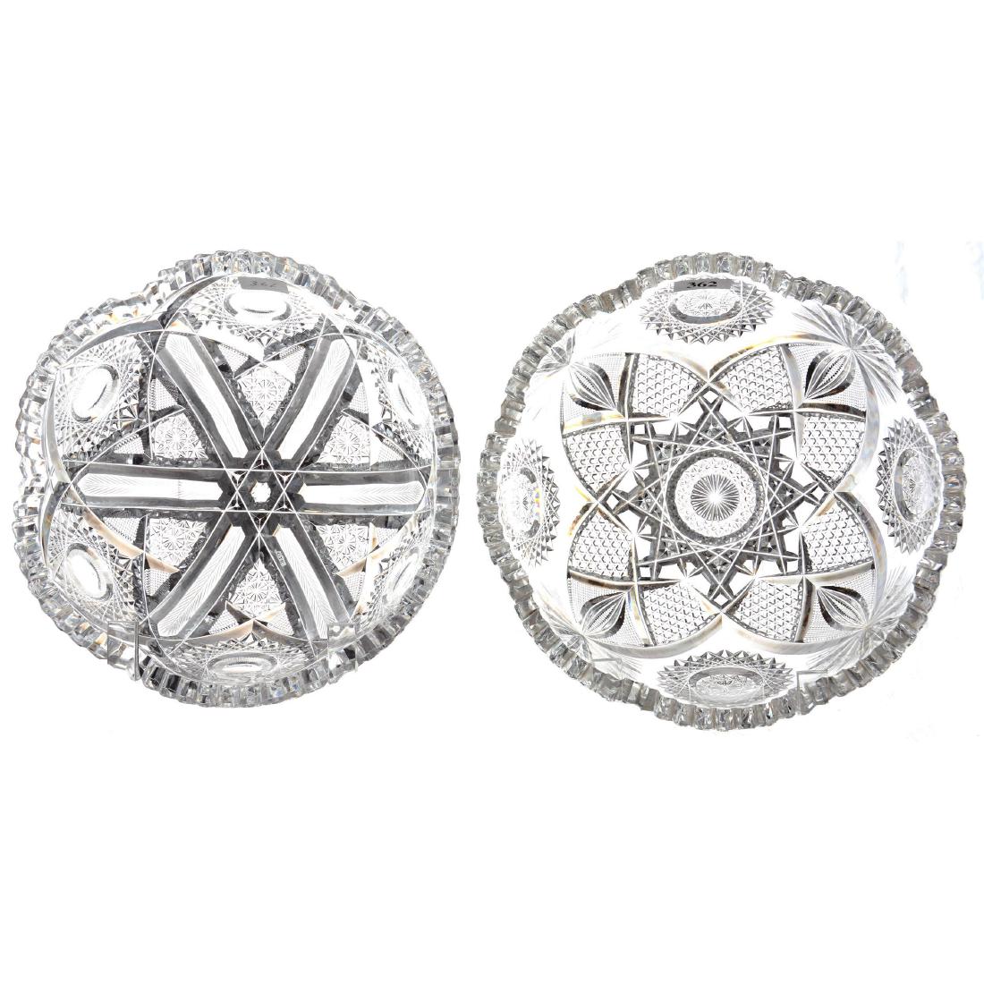 (2) Bowls - 3.5" X 8" - ABCG (1 of 3)