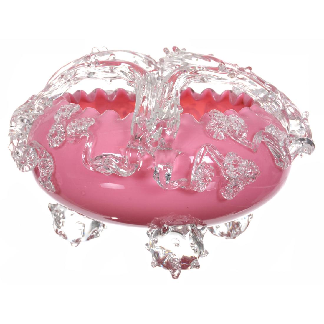 5" X 6.5" Stevens & Williams Matsu-No-Kee Bowl (1 of 3)