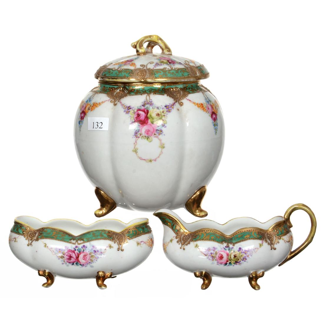 Three Pieces Marked Nippon/Noritake (1 of 2)