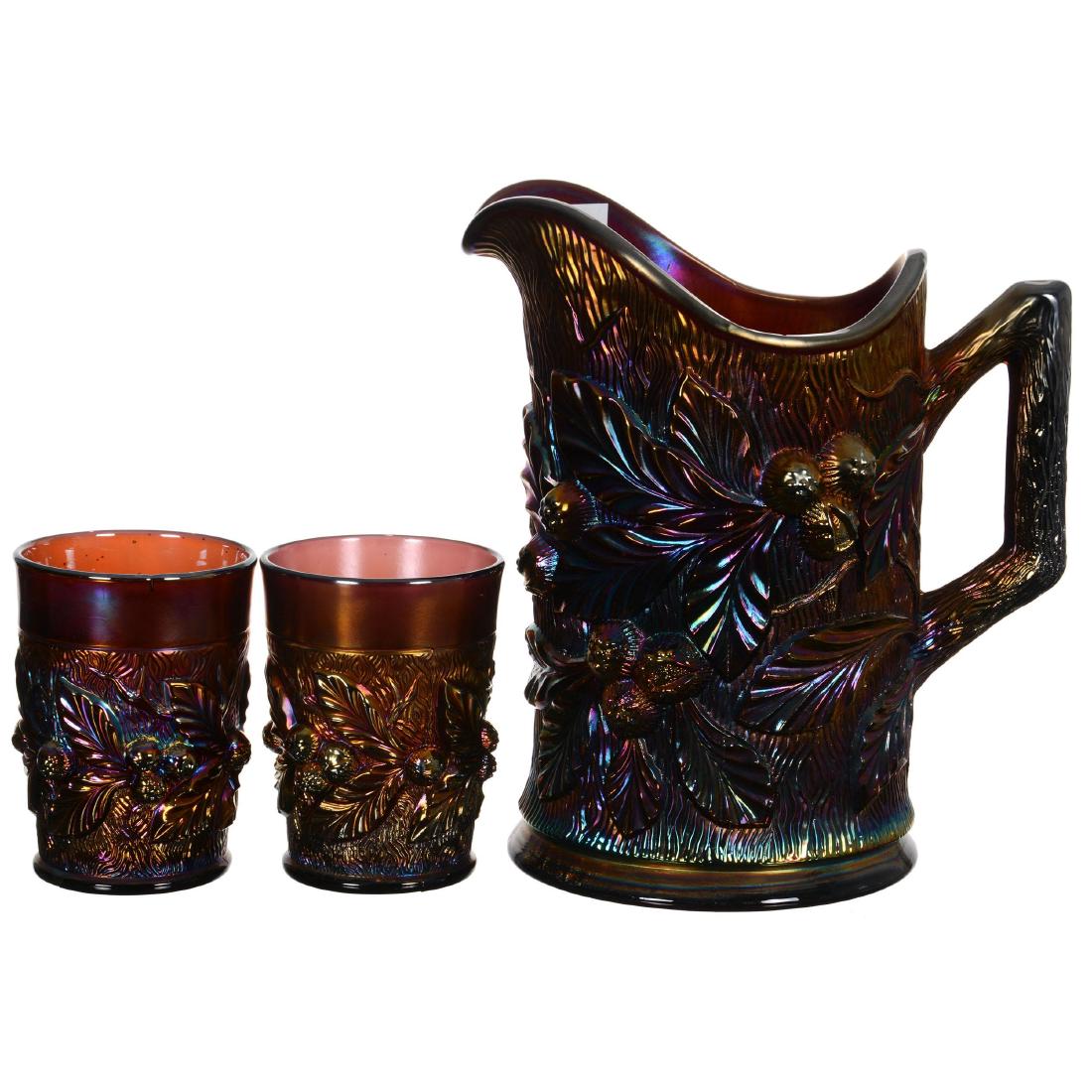 Carnival Glass Water Set (1 of 2)