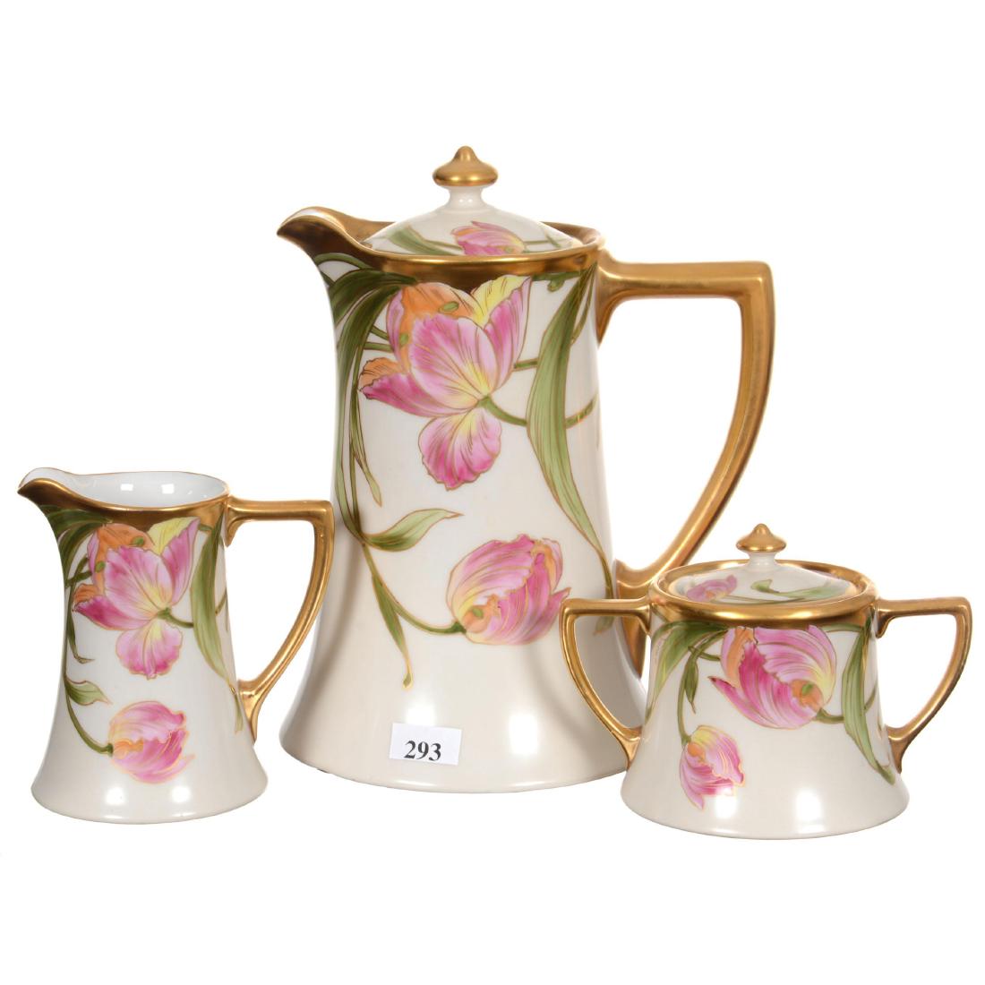 Three Piece Limoges Chocolate Set (1 of 2)
