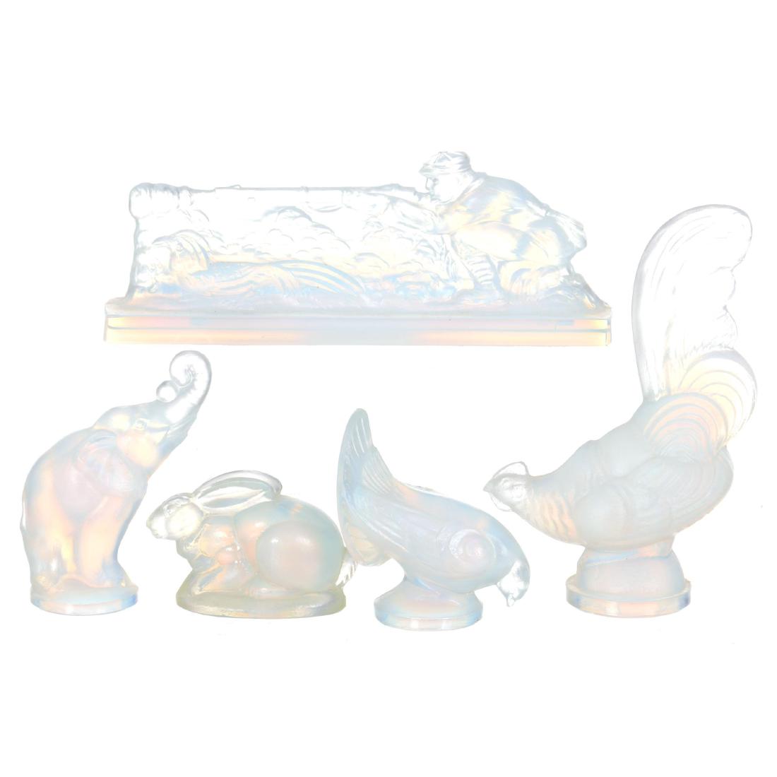 (5) Signed Sabino Figures Including (1 of 2)