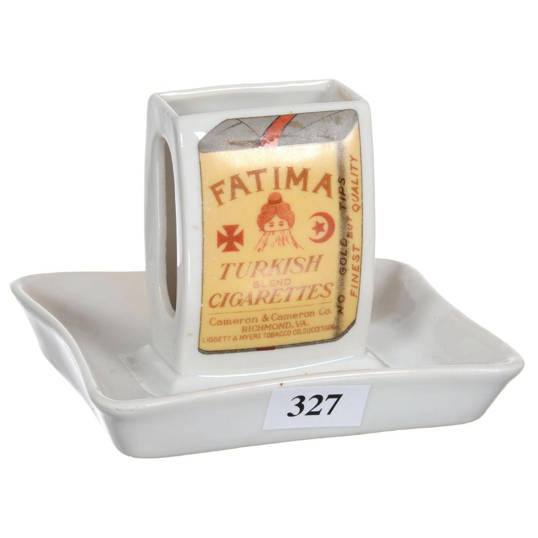 3" X 4.25" Nippon (Block Letters) Advertising Ashtray/M (1 of 2)