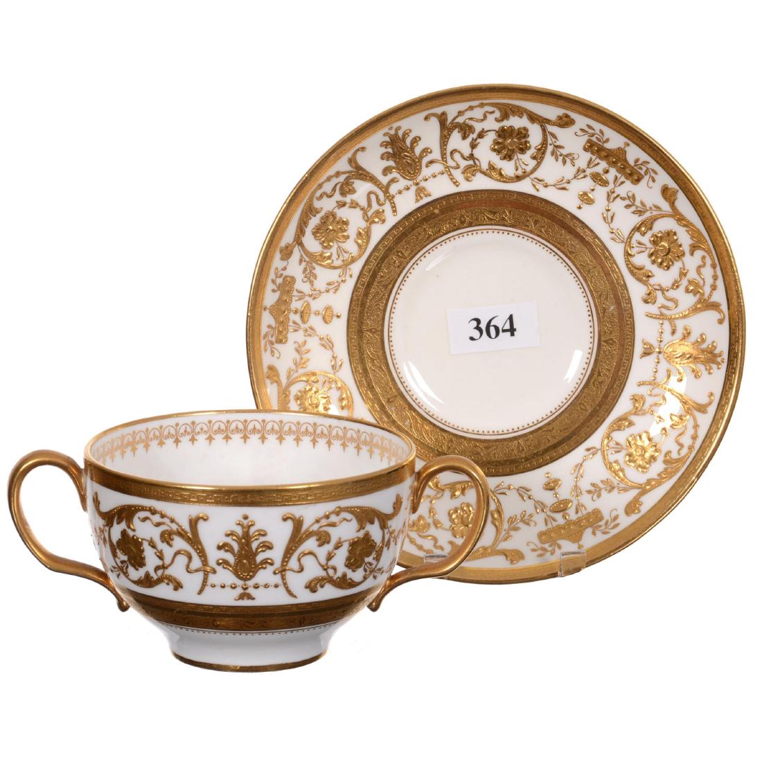 Set of Minton Cups and Saucers (1 of 3)