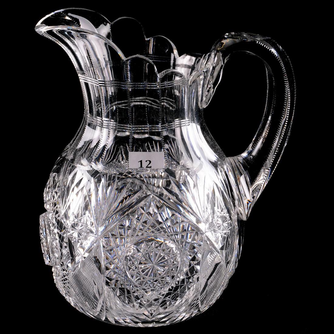 Water Pitcher - 9" - ABCG Monarch Pattern by J. Hoare (1 of 2)