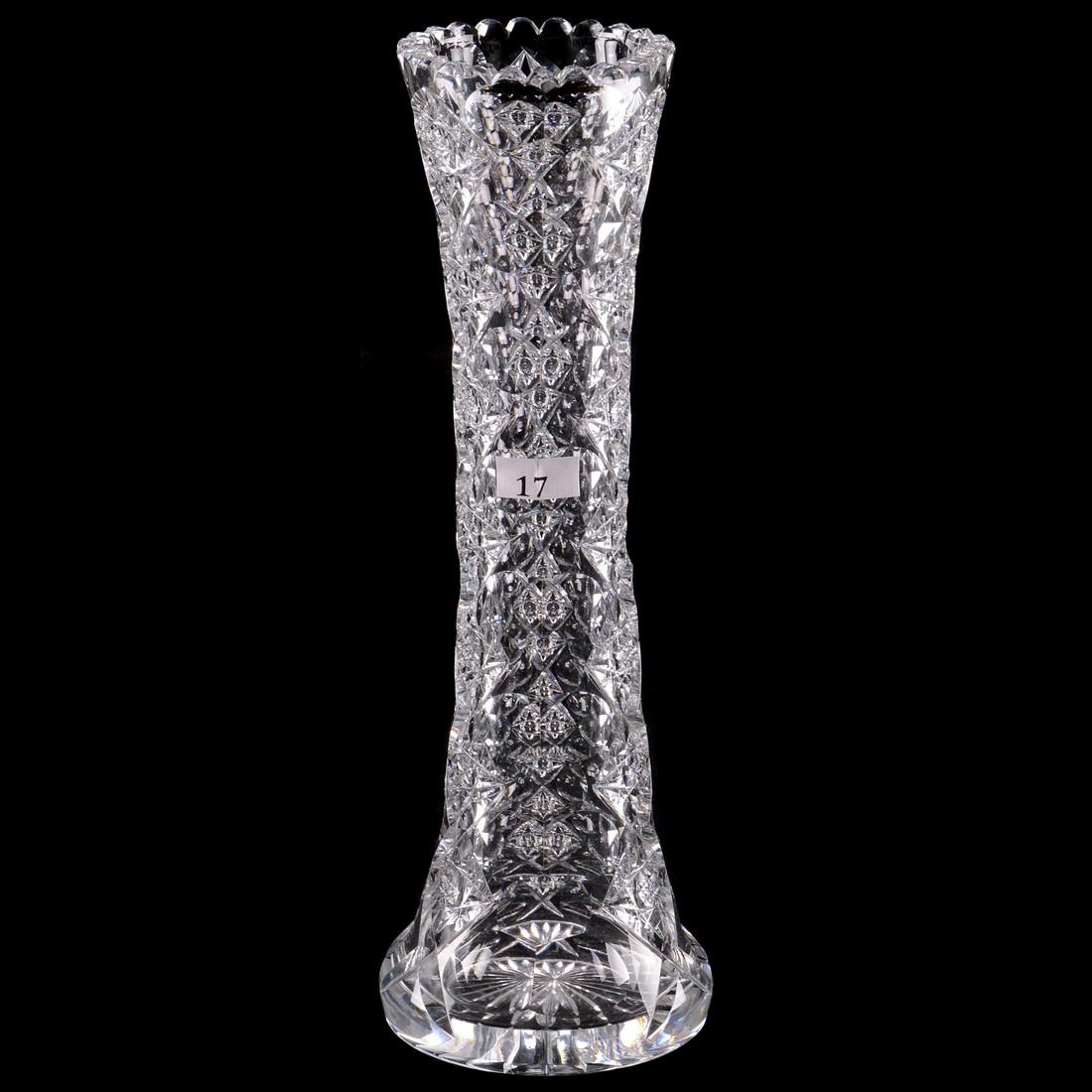 Vase - 12" - ABCG Pattern Closely Resembles Queens (1 of 2)