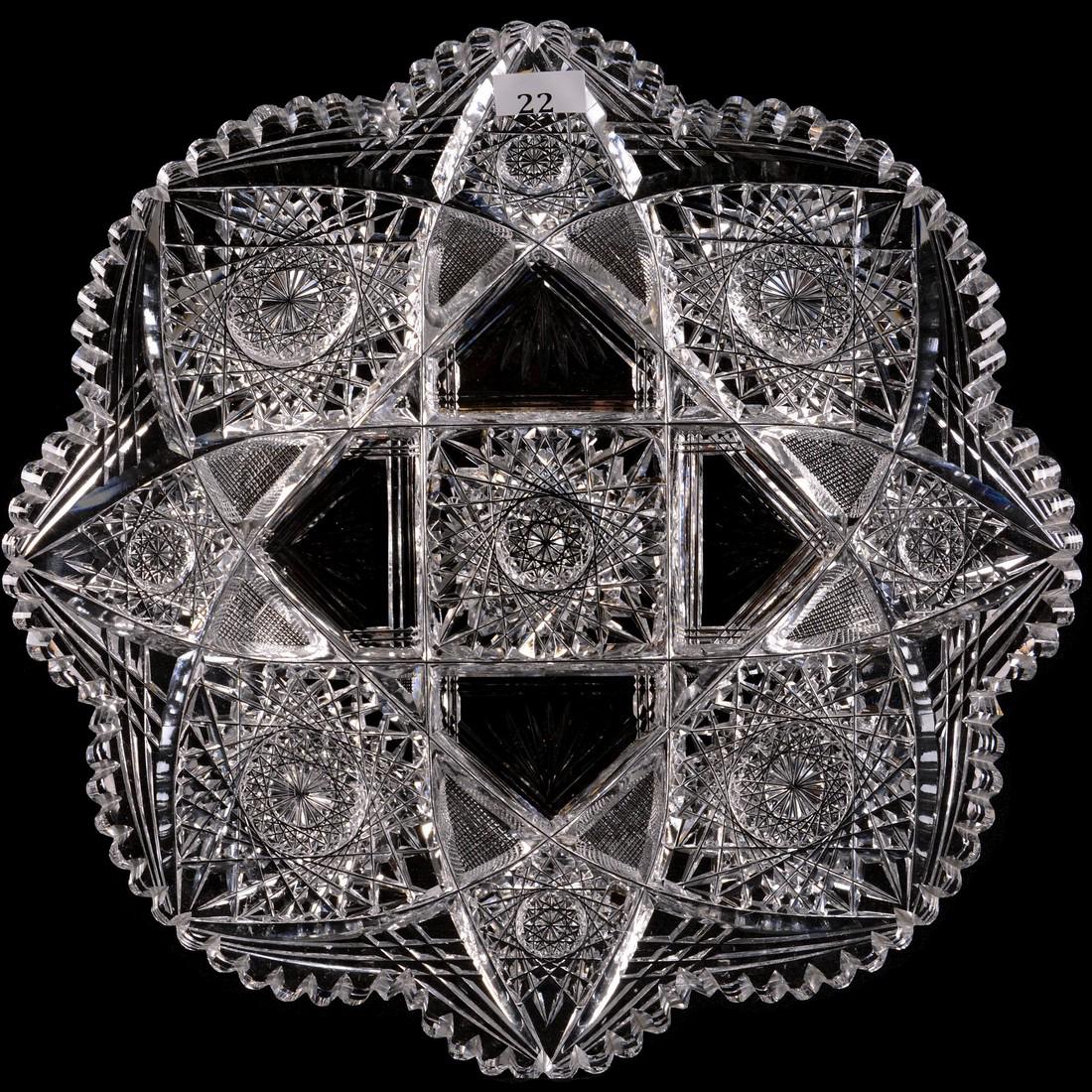 Round Tray - 12" - ABCG Monarch Pattern by J. Hoare (1 of 2)