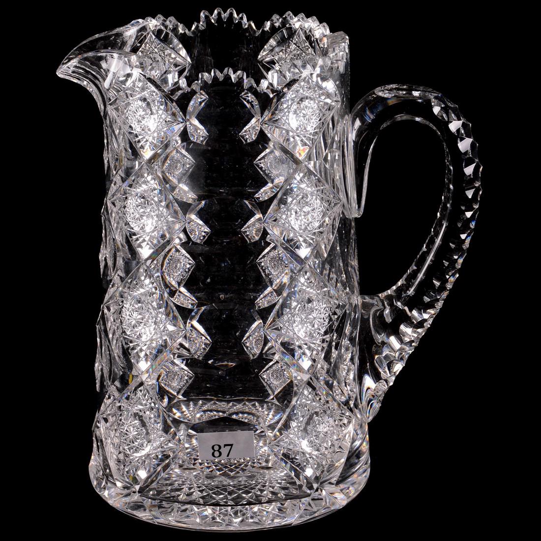 Cider Jug - 8.5" - ABCGSigned Hawkes Queens Pattern - (1 of 2)