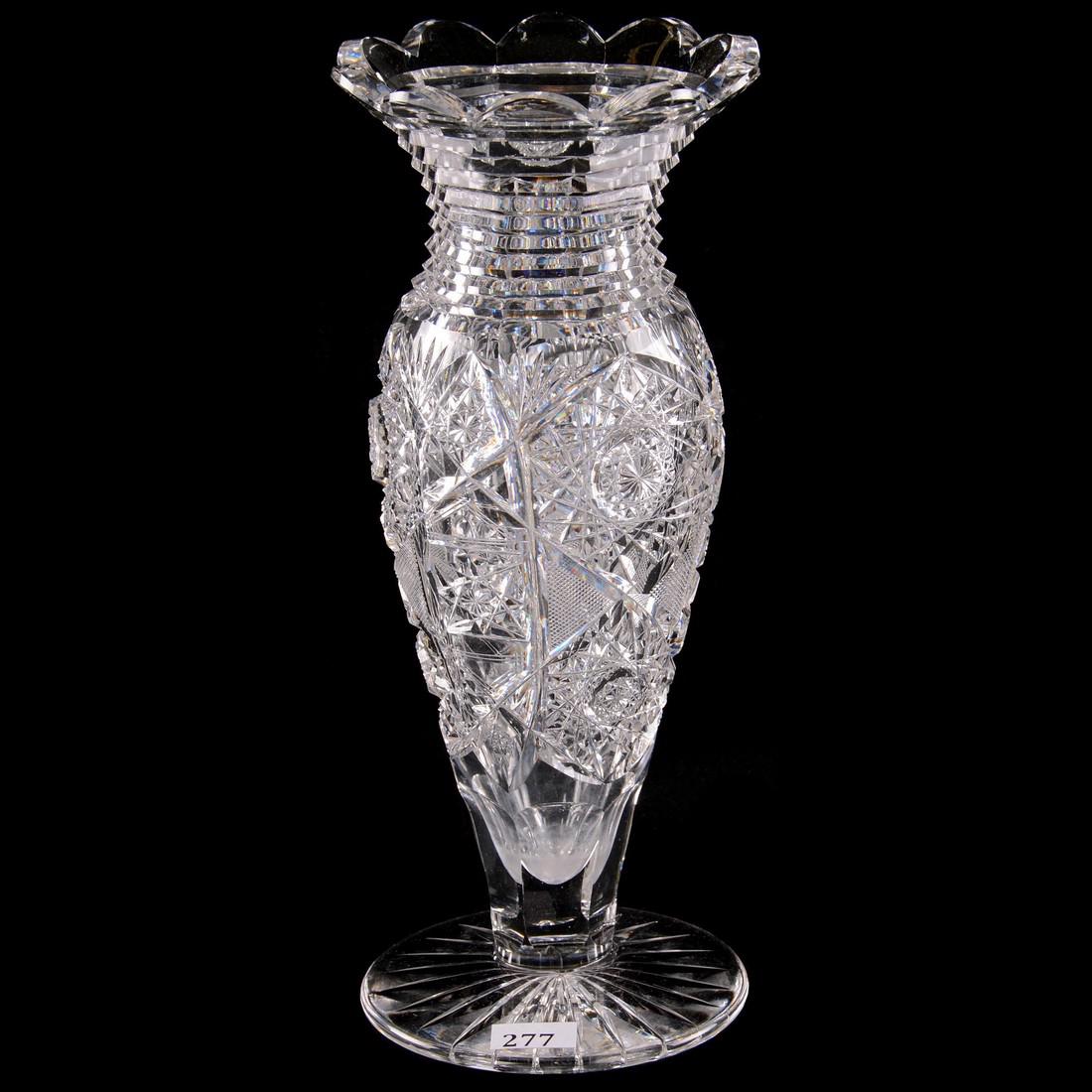 Footed Vase - 11.75" - ABCGMonarch Pattern by J. Hoare (1 of 2)