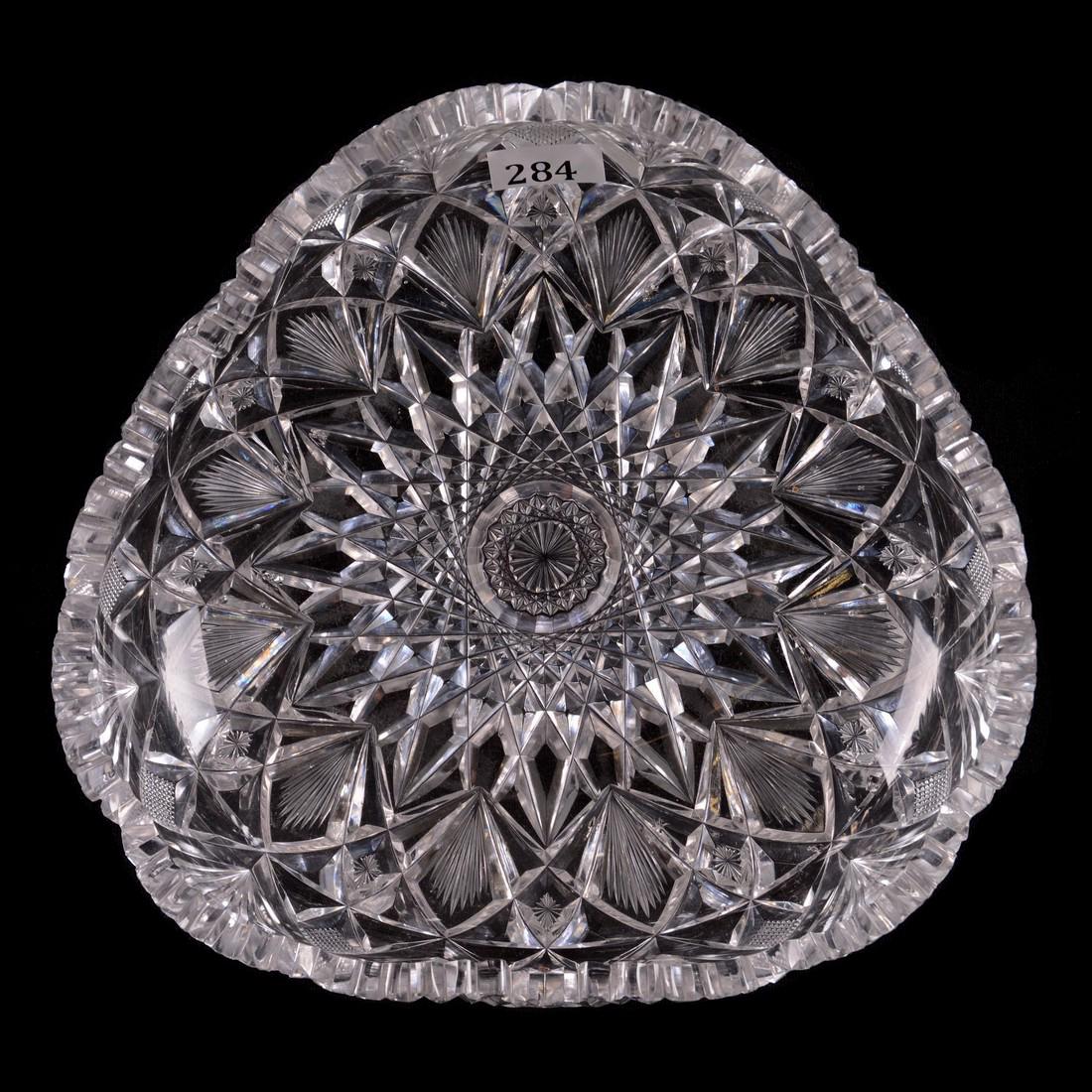 Low Bowl - 2.5" X 8" - ABCGTri-Corner Shape - Brazilian (1 of 2)