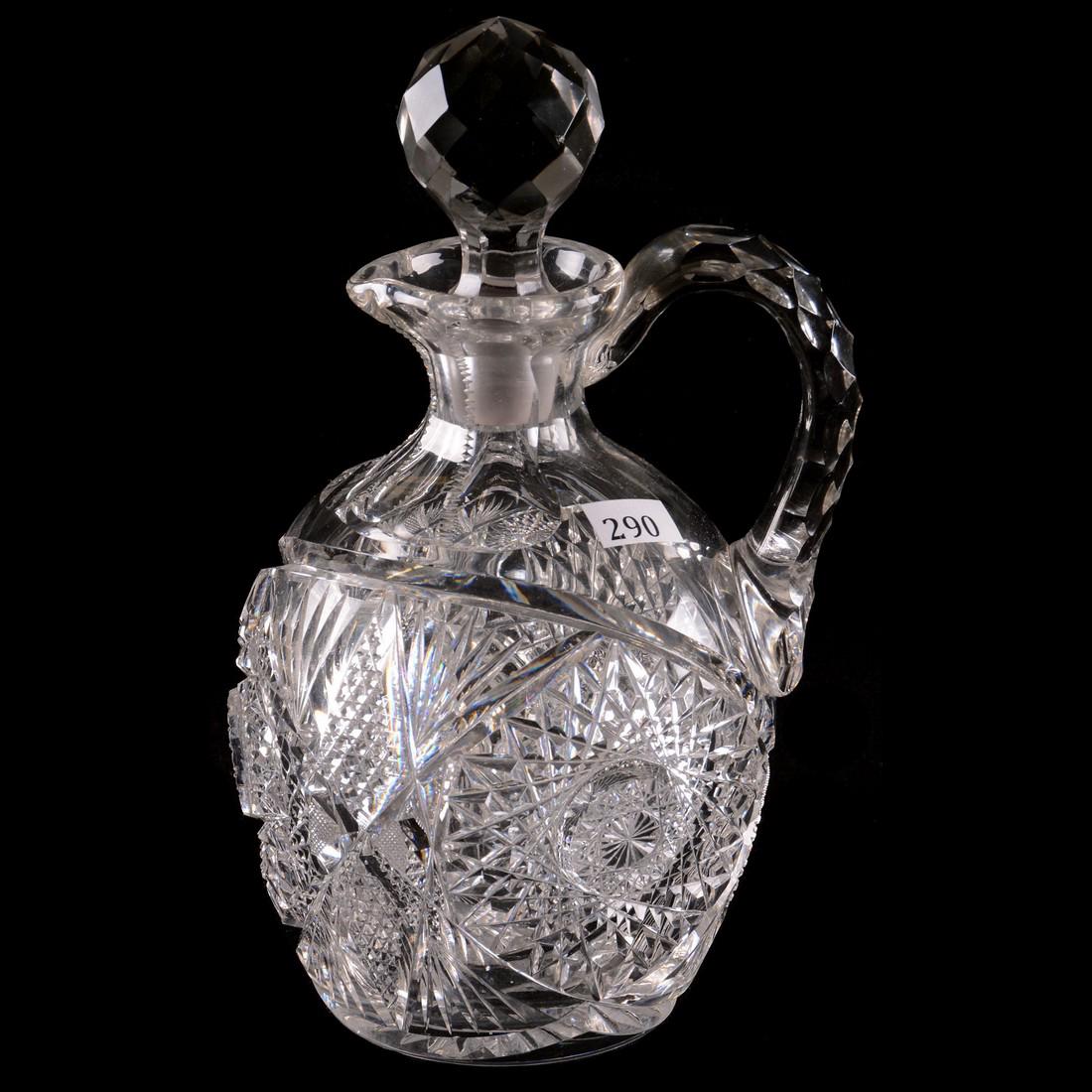 Whiskey Decanter - 9.5" - ABCGCoral Pattern by Quaker (1 of 3)