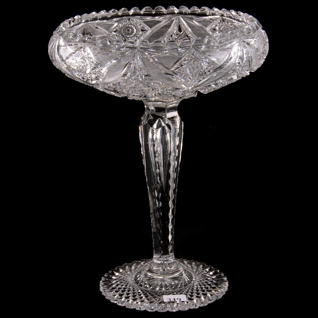 Compote - 12.25" X 9.5" - ABCGPattern #100 By Elmira - (1 of 3)