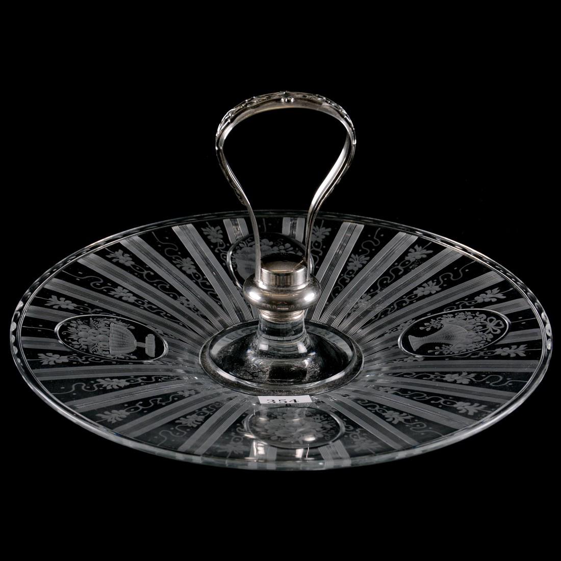 Sandwich Tray - 6.5" X 11" - ABCGSigned Hawkes Sheraton (1 of 2)