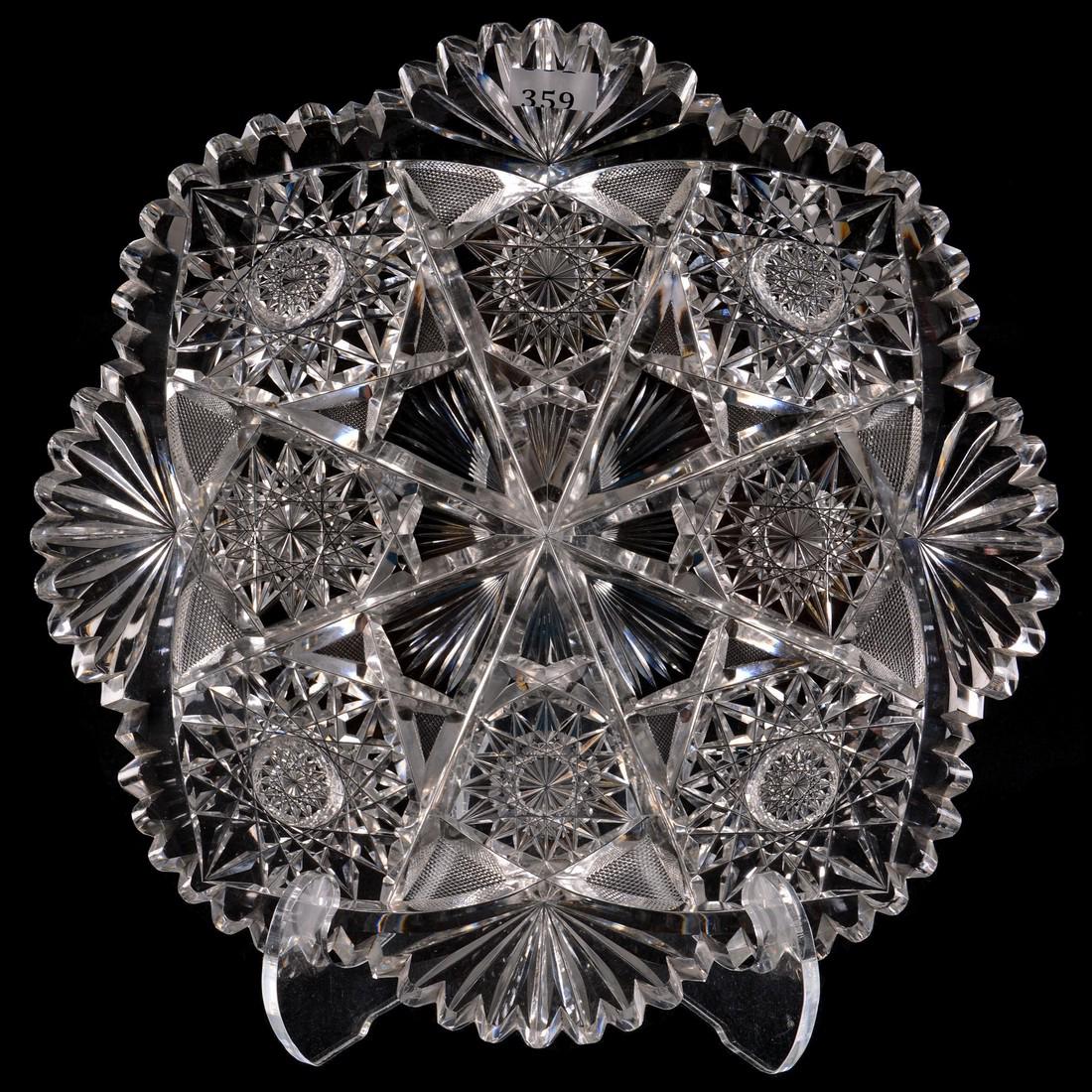 Round Tray - 12" - ABCGIola Pattern by Libbey (1 of 2)