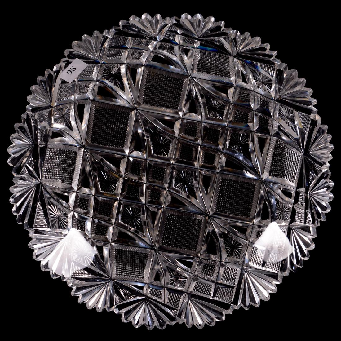 ABCG Round Tray - Venetian Pattern by Straus (1 of 2)