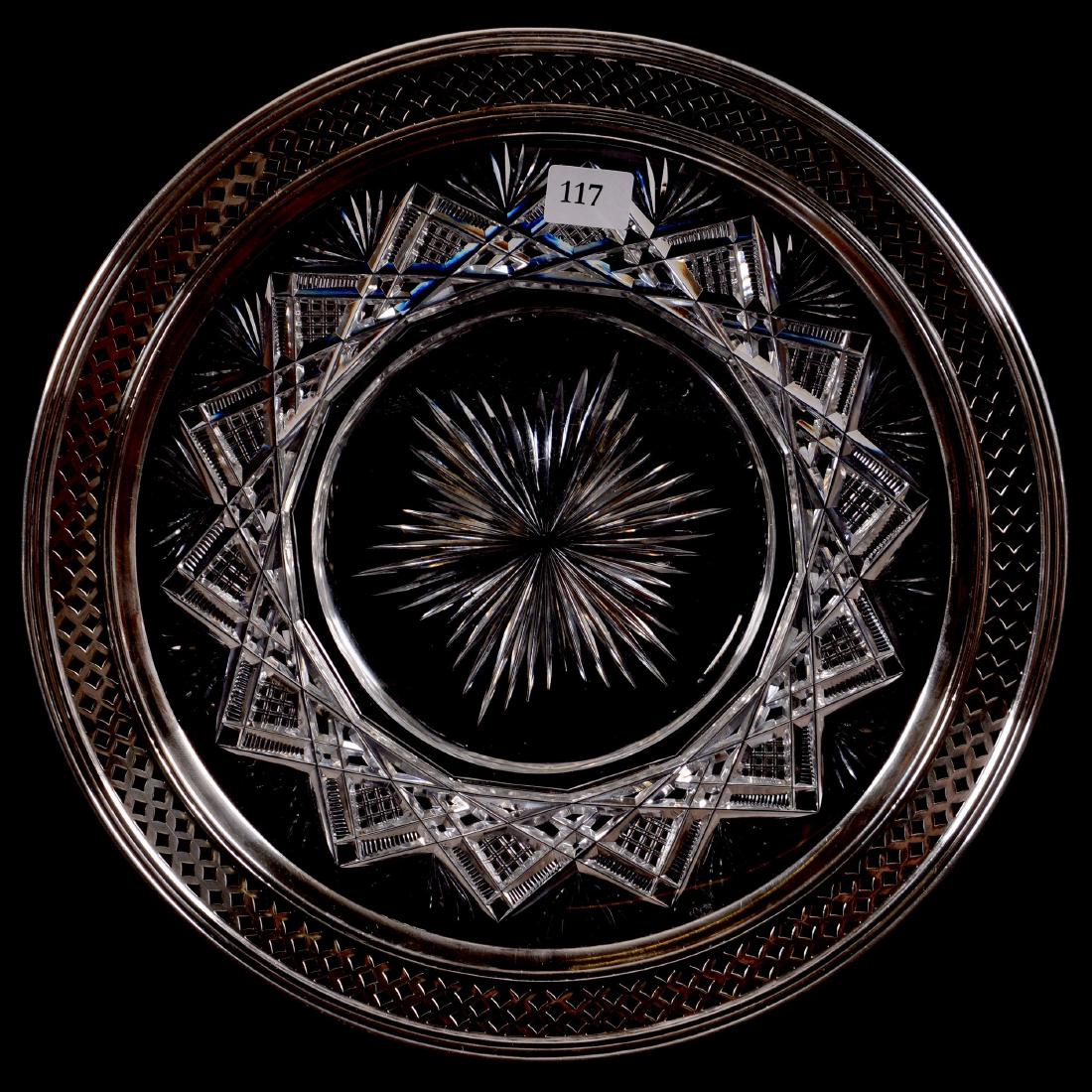 ABCG Sandwich Plate - Baltic Pattern by Pairpoint (1 of 2)