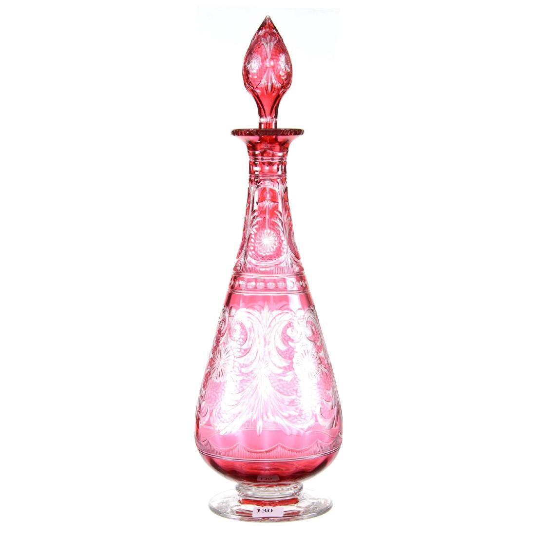 ABCG Decanter - Attributed to Stevens and Williams (1 of 3)