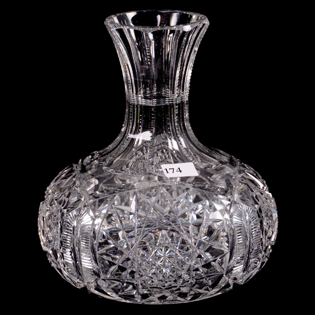 ABCG Water Carafe - Nevada Pattern by Pairpoint (1 of 2)