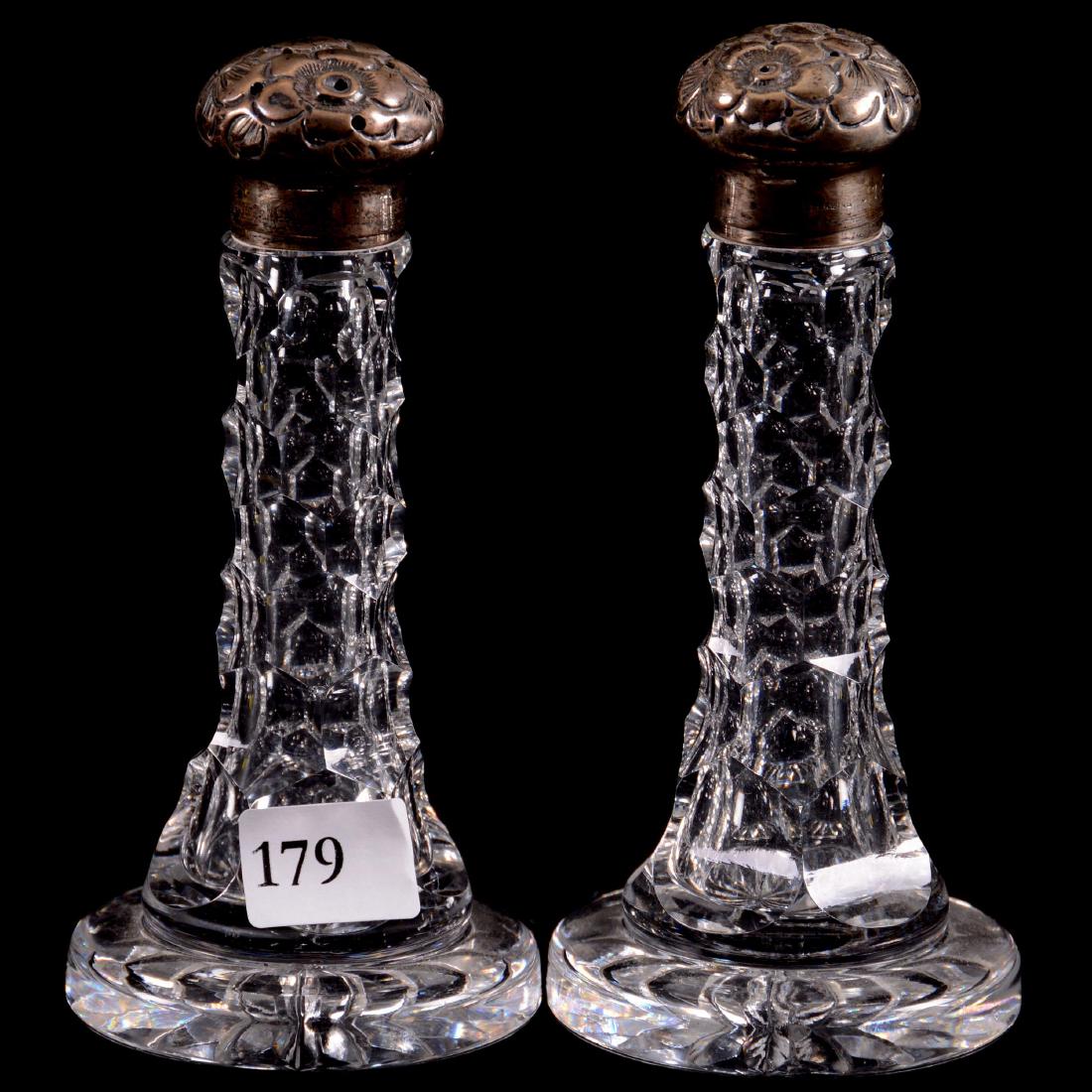 ABCG Salt and Pepper Shakers - Hollow Diamond Pattern A (1 of 2)