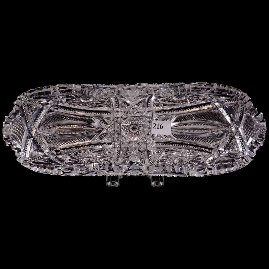 ABCG Celery Tray - Webster Pattern by Higgins & Seiter (1 of 2)