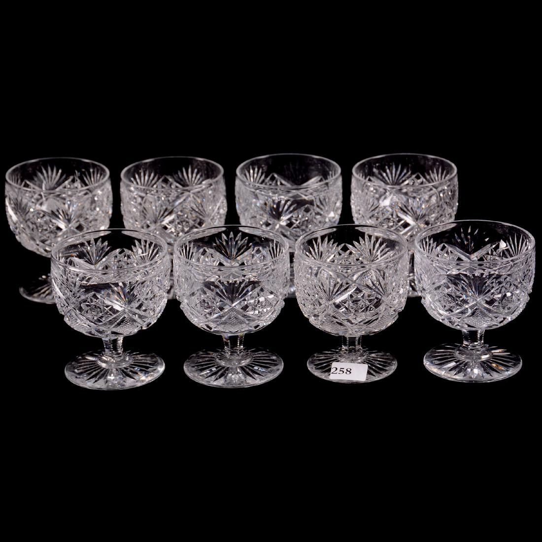 Eight ABCG Pedestal Punch Cups - Gladys Pattern by Hawk (1 of 2)