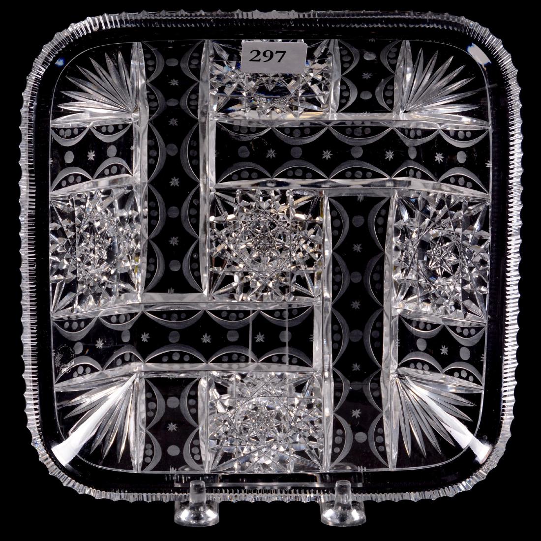 Rare ABCG Square Plate - Athena Pattern Signed Tuthill (1 of 2)