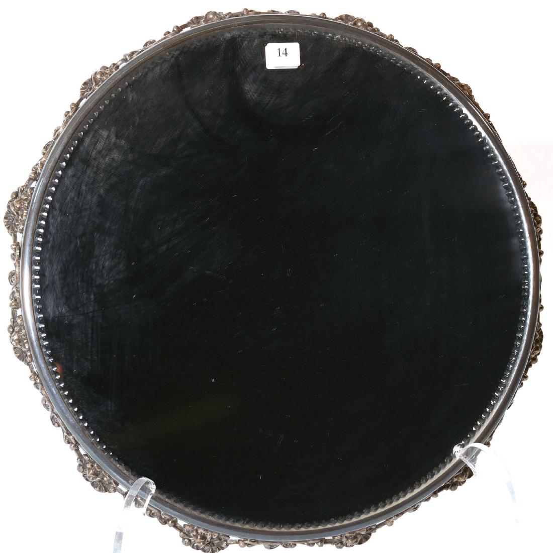 14" Beveled Mirror Plateau (1 of 2)