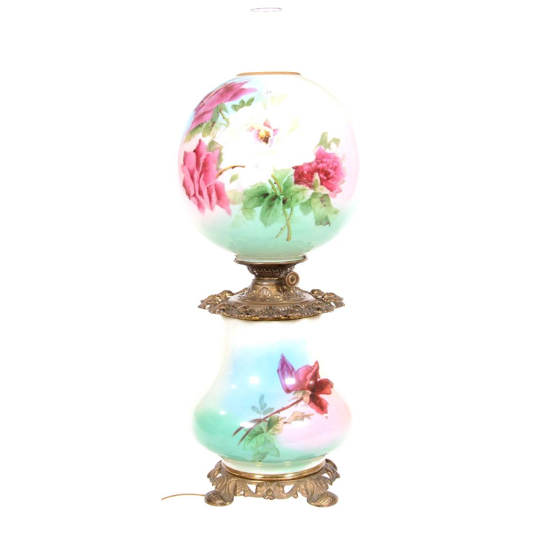 24.5" Gone with The Wind Banquet Lamp (1 of 2)