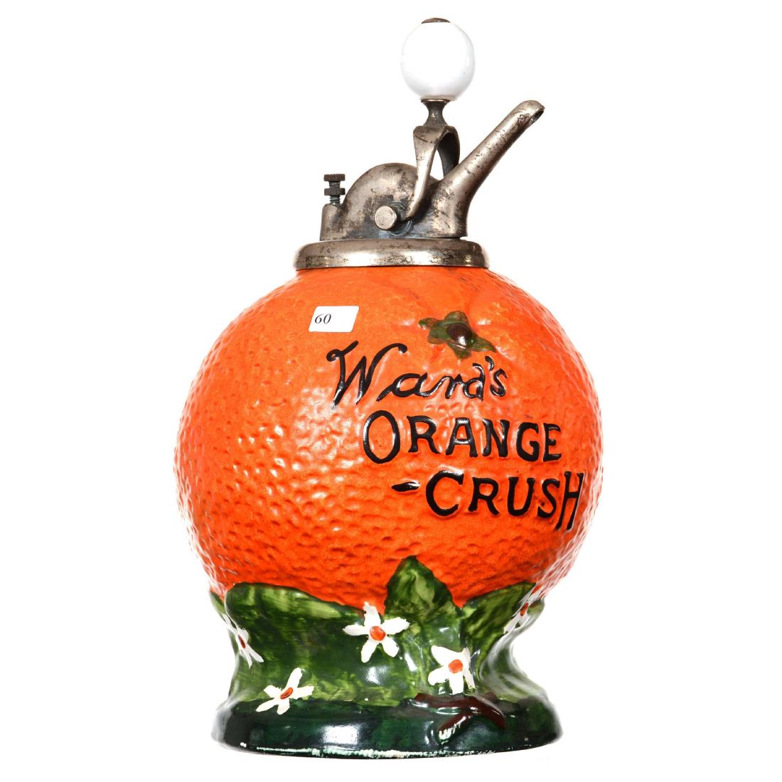 14" Figural Original "Ward's Orange Crush" Syrup Dispen (1 of 3)