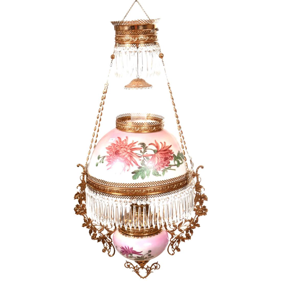 Kerosene Hanging Parlor Lamp (1 of 4)