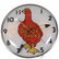 15" Round Advertising Clock